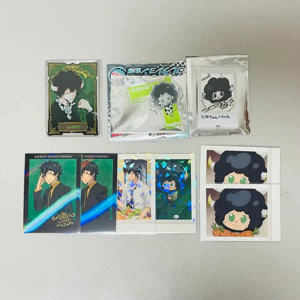 [BUNJANG] Katekyo Hitman Reborn! Rambo Merchandise Bundle Set / 가정교사 히트맨 리본 가히리 람보 굿즈 일괄 양도