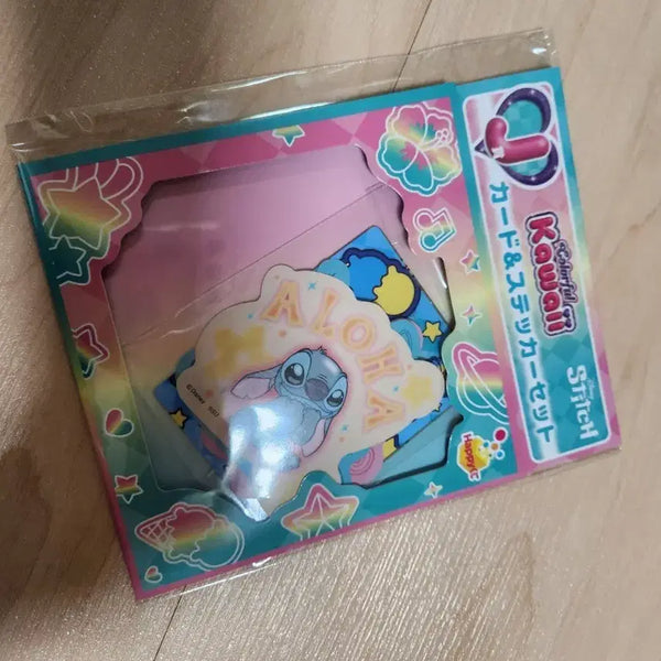 [BUNJANG] Lilo & Stitch Card & Sticker Set / 릴로앤스티치 카드 & 스티커 세트