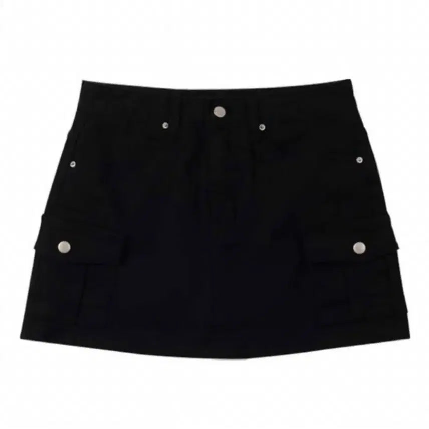 [BUNJANG] AZON Cargo Skirt Black M / 애즈온 카고스커트 블랙 M
