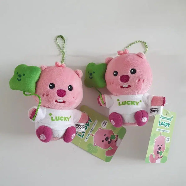 [BUNJANG] Jangmang Luffy Clover Plush Doll / 잔망루피 행운의 인형 키리