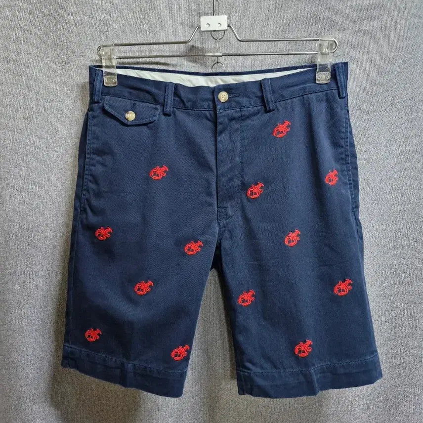 [BUNJANG] Polo Ralph Lauren Navy Lobster Pattern Shorts Size 30 / 폴로랄프로렌 반바지 30