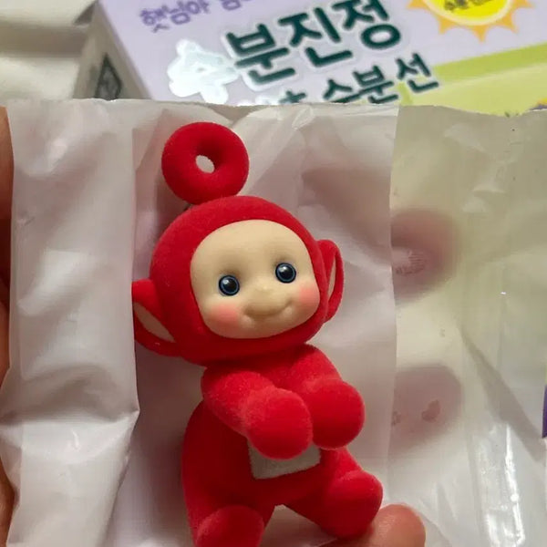 [BUNJANG] Goodal Teletubbies Figure Keychain Hyper Bbo Red / 구달 텔레토비 피규어 키링 히퍼 뽀 빨강이