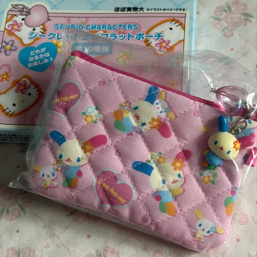 [BUNJANG] Sanrio All's Quilt Series Secret Random Pouch / 산리오 모두의퀼트 퀄트 시리즈 시크릿 랜덤 파우치 메지루시 가챠