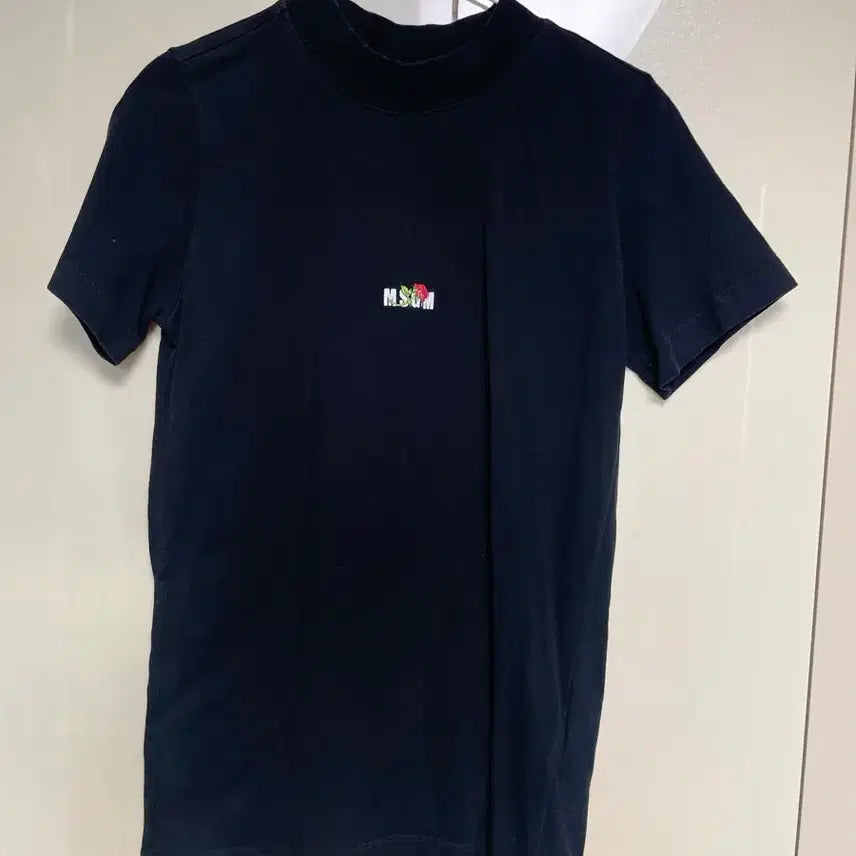 [BUNJANG] MSGM Logo Short Sleeve Knit / MSGM 로고 반팔 니트