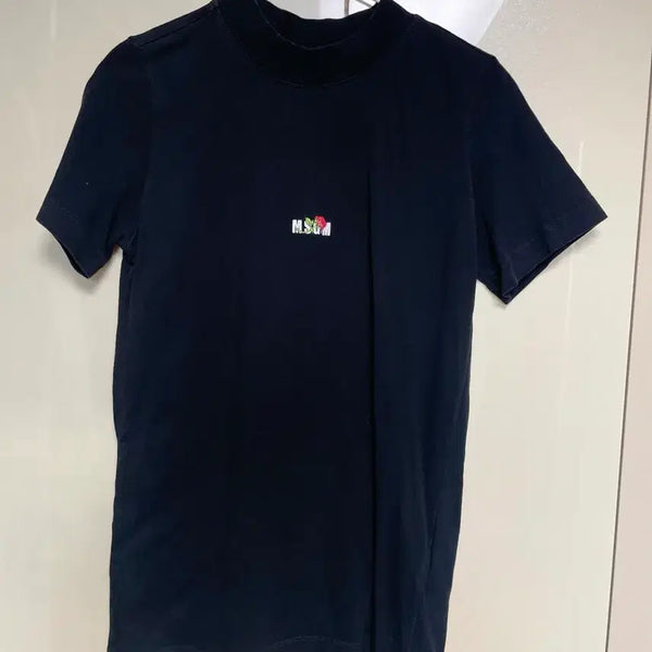 [BUNJANG] MSGM Logo Short Sleeve Knit / MSGM 로고 반팔 니트