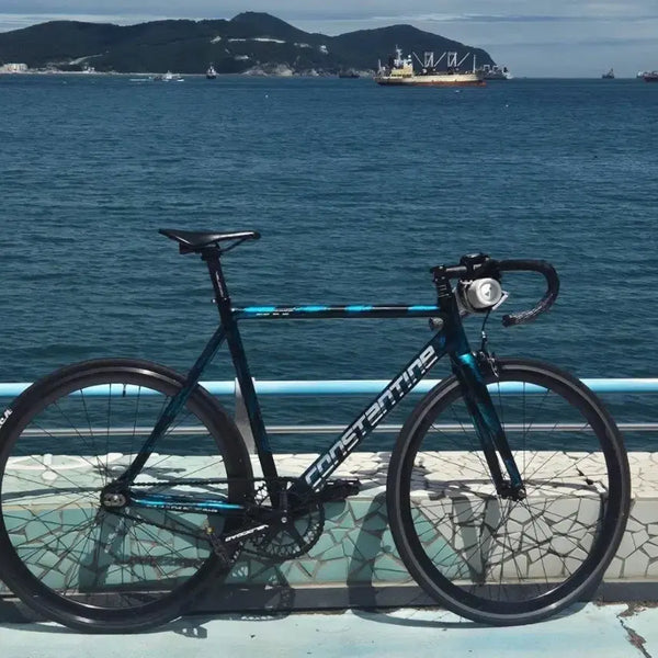 [BUNJANG] Constantine Desperal Marble Blue Fixed Gear Frame Set / 콘스탄틴 디스페랄 마블블루 판/대