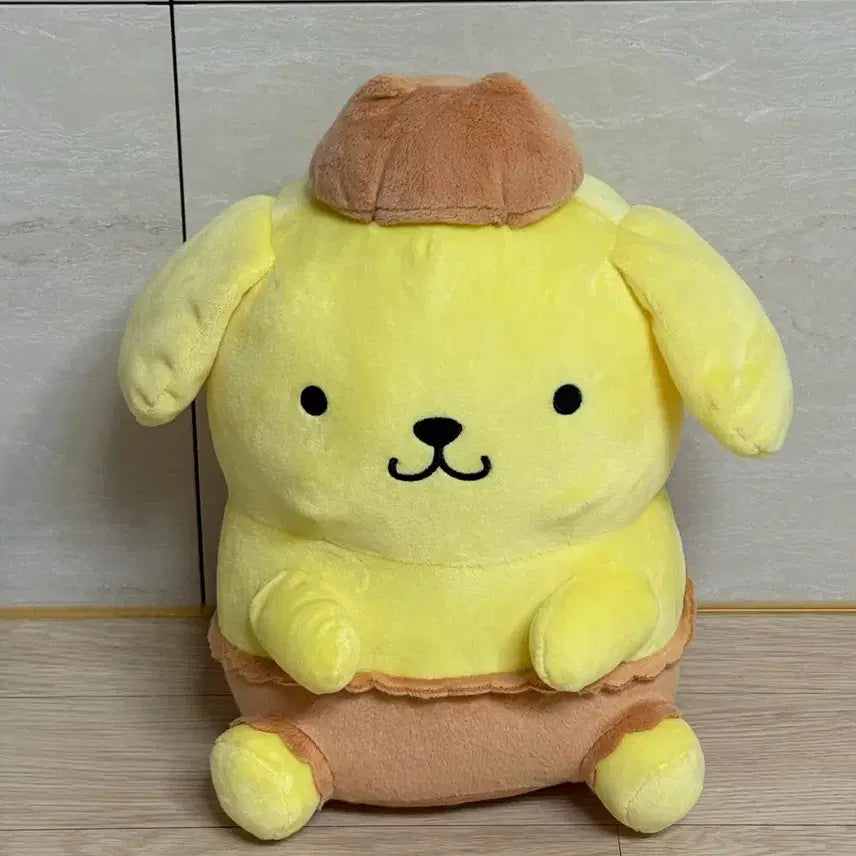 [BUNJANG] Sanrio Pompompurin Medium Plush Doll / 오특!!산리오) 일본 정품 폼폼푸린 중형 인형