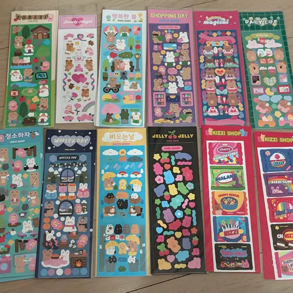 [BUNJANG] Kichi Shop Stickers / 키찌상점 스티커