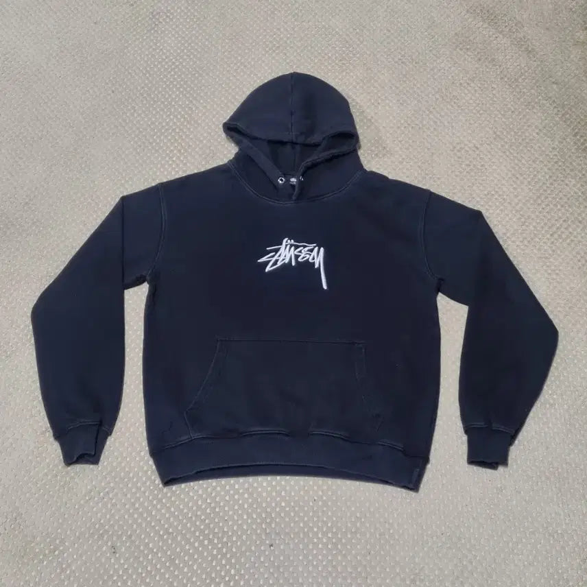 [BUNJANG] Stussy Hooded Sweatshirt Black M / (M) 스투시 후드티 블랙