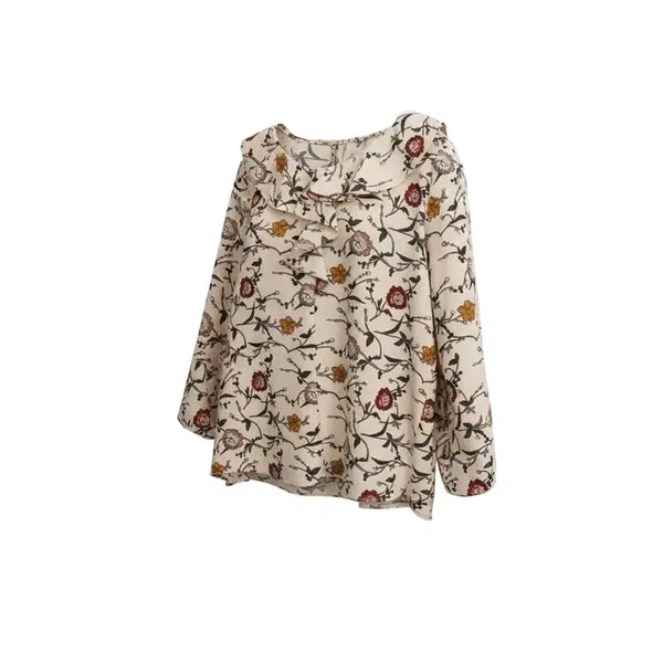 [BUNJANG] IGN Floral Blouse / 여성95/ IGN 플로럴 블라우스 24-20