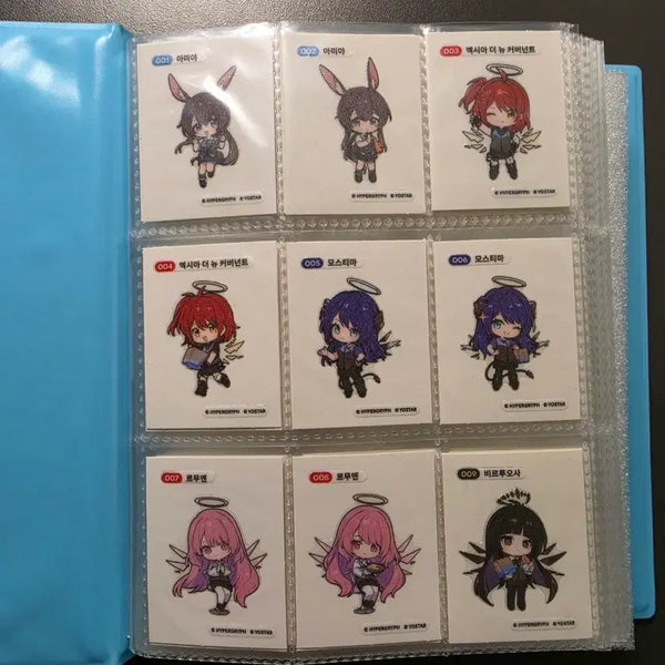 [BUNJANG] Arknights GS25 Sticker Set (80 Types) / 명일방주 gs25 띠부씰 80종 세트