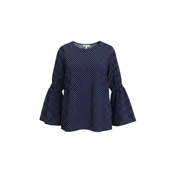 [BUNJANG] Women's Polka Dot Flare Sleeve Blouse / 여성F/ 도트 땡땡이 나팔소매 블라우스 24-93