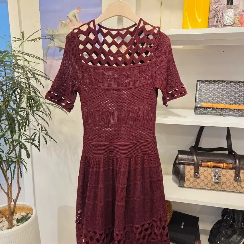 [BUNJANG] Sandro Knit Dress / 산드로 니트 원피스