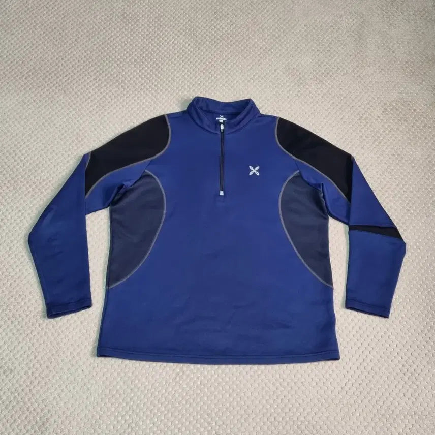 [BUNJANG] Montura Half-Zip Fleece Long-Sleeve T-Shirt (L) / (L) 몬츄라 반집업 기모 등산복 긴팔티