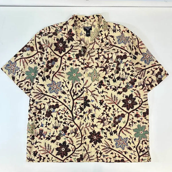 [BUNJANG] Polo Ralph Lauren Botanical Open Collar Shirt XL / 폴로 랄프로렌 진스 보타니컬 오픈카라 셔츠 XL