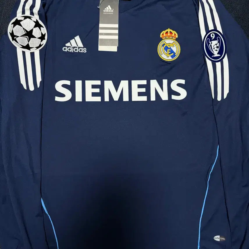 [BUNJANG] Vintage Retro Real Madrid Long Sleeve Jersey / 빈티지 레트로 레알마드리드 유니폼 긴팔