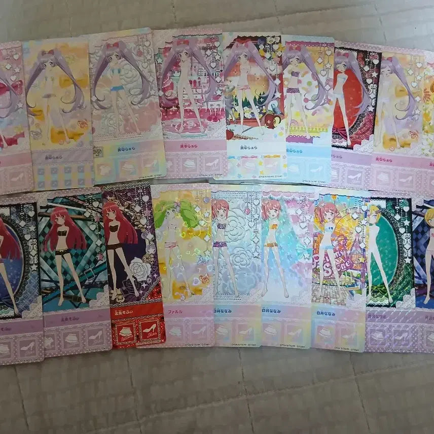 [BUNJANG] PriPara Milpy Character Cards (18 pcs) / 프리파라 밀피 캐릭터 18장 판매합니다!