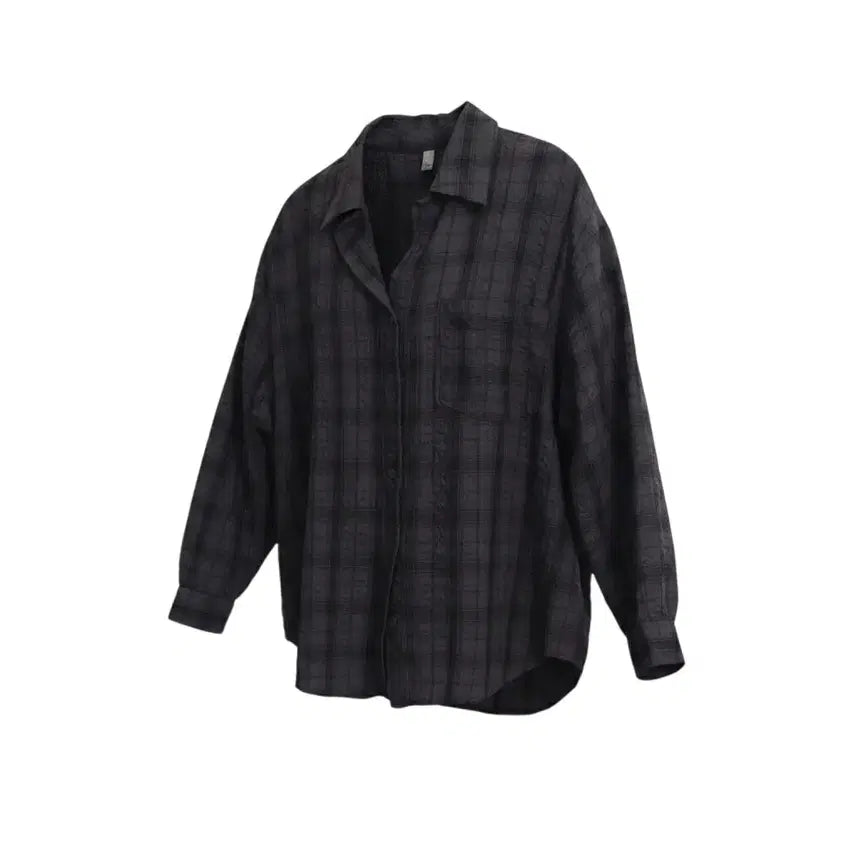 [BUNJANG] AVID Women's Checked Shirt - Made in Korea / 여성F/ AVID 국내제작 체크 셔츠 24-102