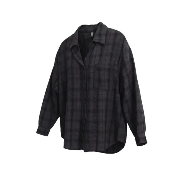 [BUNJANG] AVID Women's Checked Shirt - Made in Korea / 여성F/ AVID 국내제작 체크 셔츠 24-102