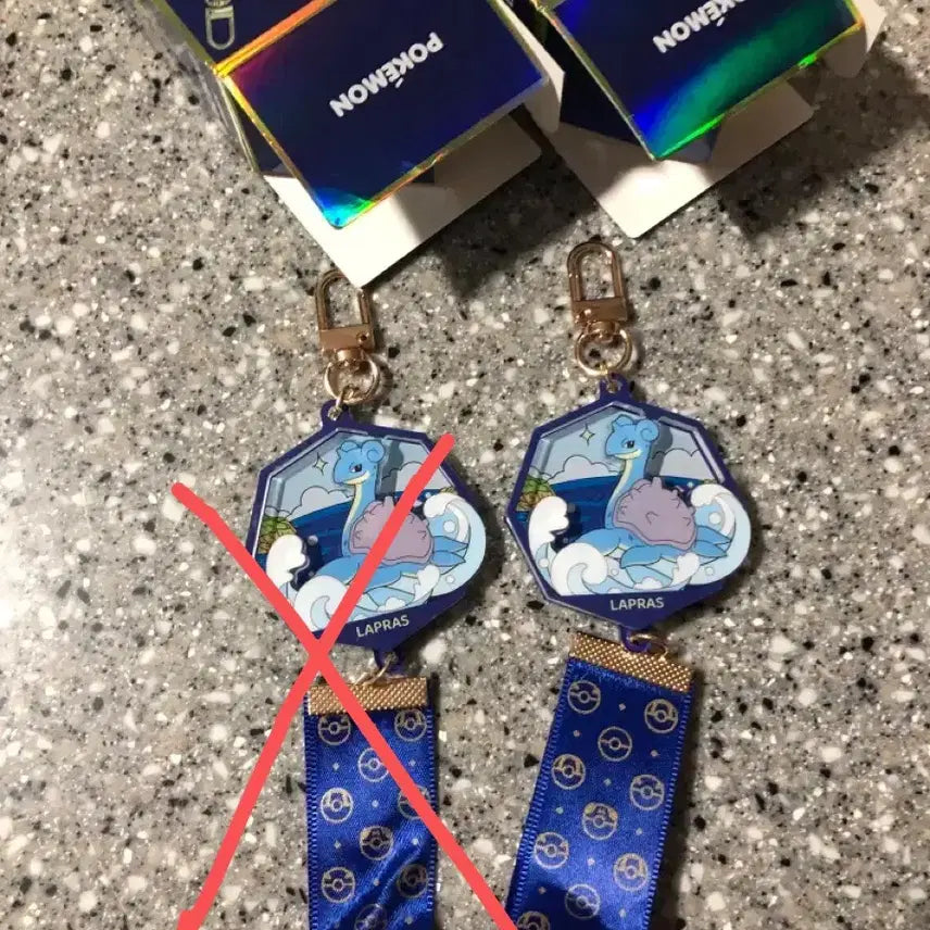 [BUNJANG] Pokemon Lapras Diorama Acrylic Keychain / 디오라마 입체 키링 포켓몬 라프라스