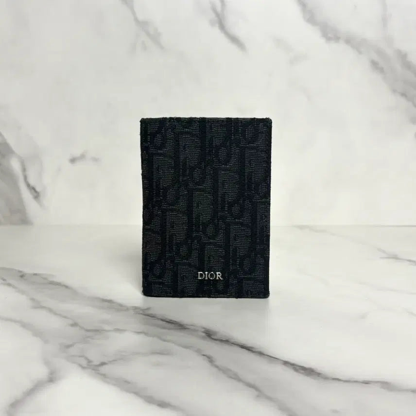[BUNJANG] Dior Oblique Organizer Card Holder Black / 디올 오블리크 오거나이저 카드지갑 블랙