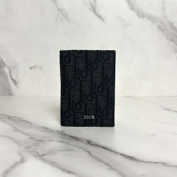 [BUNJANG] Dior Oblique Organizer Card Holder Black / 디올 오블리크 오거나이저 카드지갑 블랙