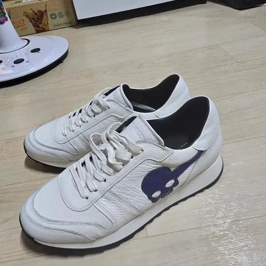 [BUNJANG] Hydrogen Italian Luxury Leather Sneakers / 하이드로겐 스니커즈 명품 이태리 새상품 265~270
