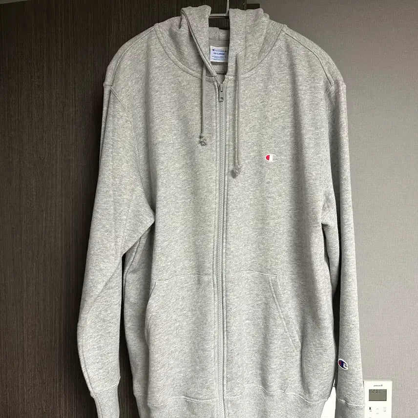 [BUNJANG] Champion Grey Hoodie Zip-up XXL / [ 2XL / XXL ] 챔피온 후드집업