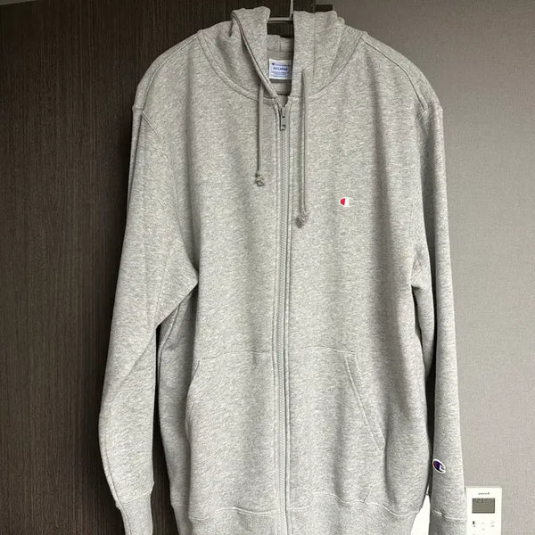 [BUNJANG] Champion Grey Hoodie Zip-up XXL / [ 2XL / XXL ] 챔피온 후드집업