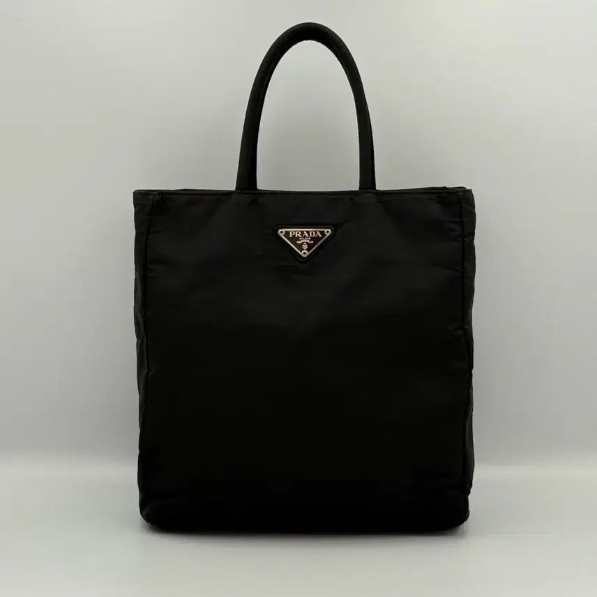 [BUNJANG] Prada Pocono Nylon Black Tote Bag Handbag with Certificate of Authenticity / [정품보증서] 프라다 포코노 나일론 블랙 토트백 핸드백