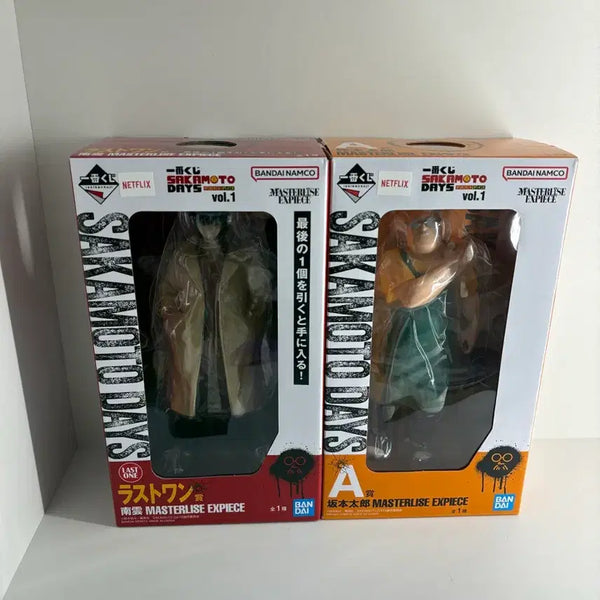 [BUNJANG] Sakamoto Days Vol. 1 A Prize Sakamoto & Last One Nagumo Figure (Opened) / 사카모토데이즈 vol.1 A상 사카모토 & 라스트원 나구모 개봉 양품