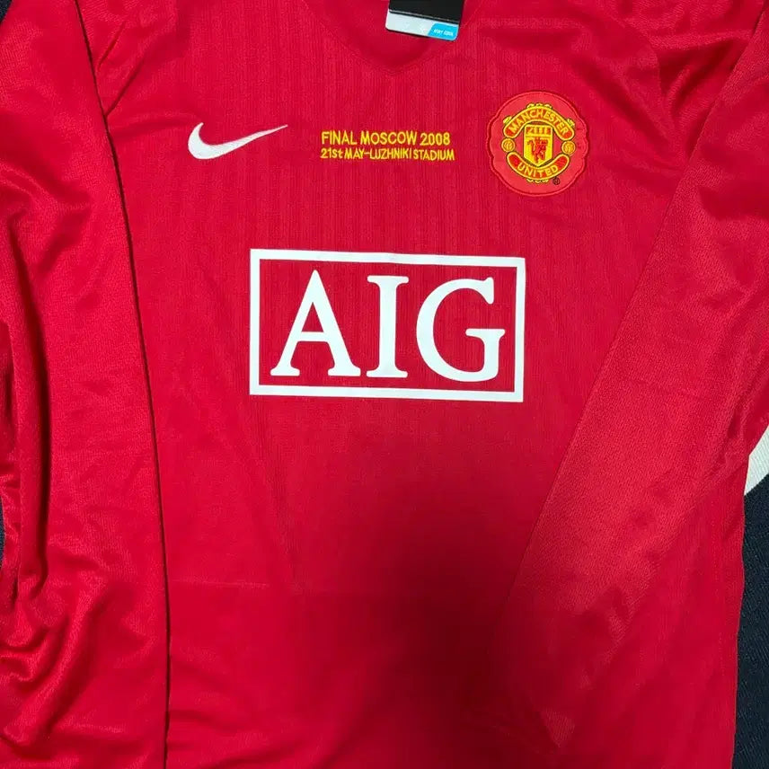[BUNJANG] Vintage Retro Manchester United Long Sleeve Jersey XL / 빈티지 레트로 맨체스터유나이티드 유니폼 긴팔