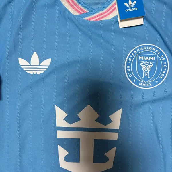 [BUNJANG] Vintage Retro Inter Miami Short Sleeve Uniform Jersey / 빈티지 레트로 인터마이애미 유니폼 반팔