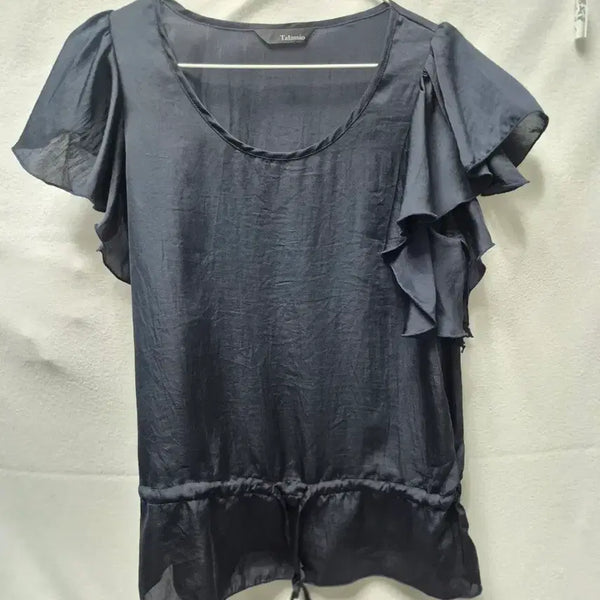 [BUNJANG] Talentia Frill Sleeve Blouse (M) / 탈렌시아 프릴 소매 블라우스 M