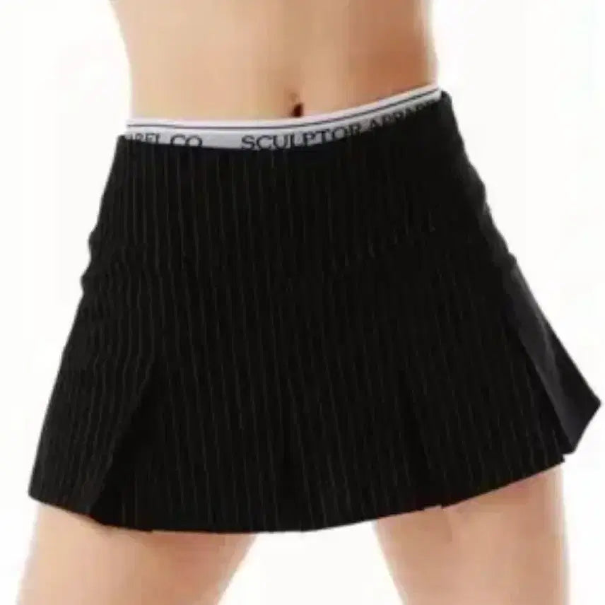 [BUNJANG] Sculptor Peekaboo Low Rise Skirt Black XS / 스컬프터 피카부 로우라이즈 스커트 블랙 XS