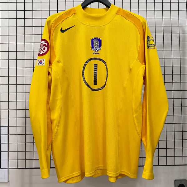 [BUNJANG] Nike 2004 Asian Cup KFA Lee Woon-jae Goalkeeper Issued Long Sleeve Jersey 2XL / <2XL> 나이키 04 아시안컵 KFA 이운재 골키퍼 지급용 긴팔 유니폼