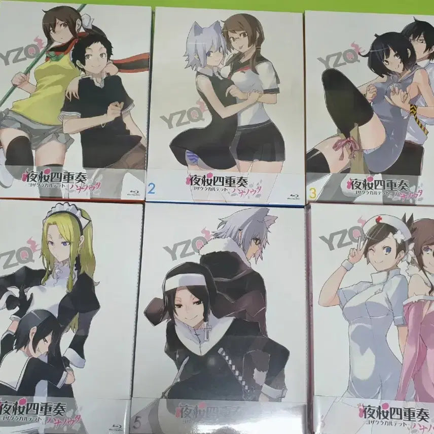 [BUNJANG] Yozakura Quartet: Hana no Uta Blu-ray & DVD Set / [미개봉] 벚꽃사중주 꽃의 노래 Blu-ray, DVD 세트