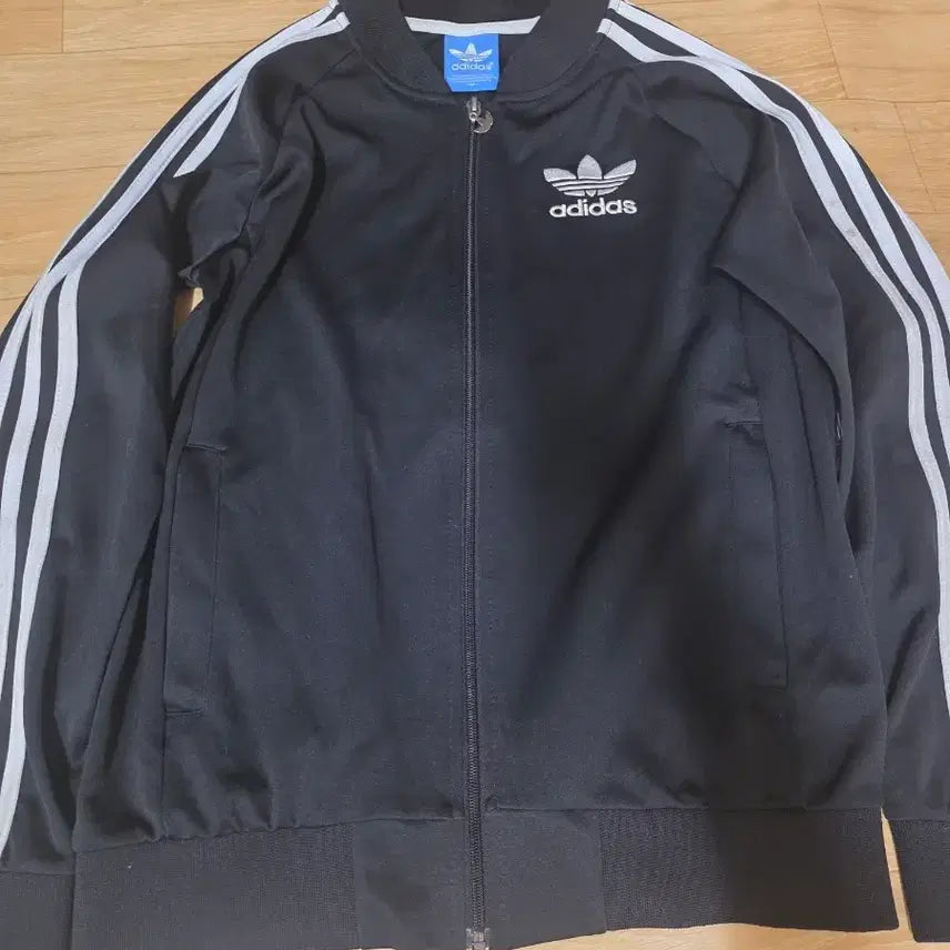[BUNJANG] Adidas 95 Three Stripes Track Top Jersey Black M / 아디다스 95삼선 트랙탑 져지 블랙 M .상태 좋아요
