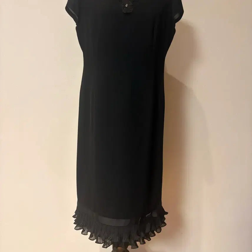 [BUNJANG] Black Frill Dress / 블랙 프릴 원피스