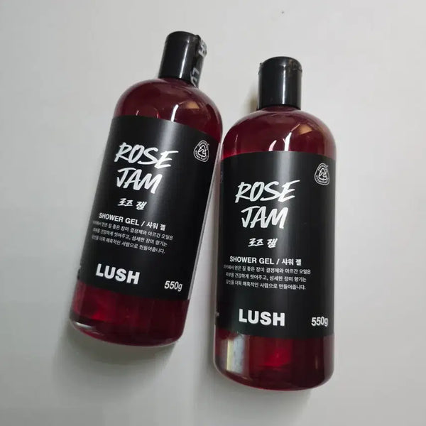 [BUNJANG] Lush Rose Jam Shower Gel Set (2 Units) / [새상품] 러쉬 샤워젤 로즈잼 2개