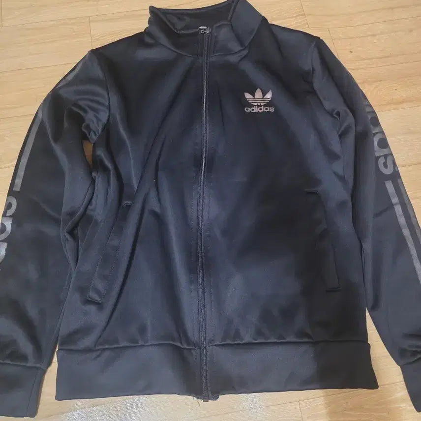 [BUNJANG] Adidas 95 Fiberbid Big Logo Track Top Jersey Black M / 아디다스 95파이버드빅로고트랙탑 져지 검정. M  상태좋아요