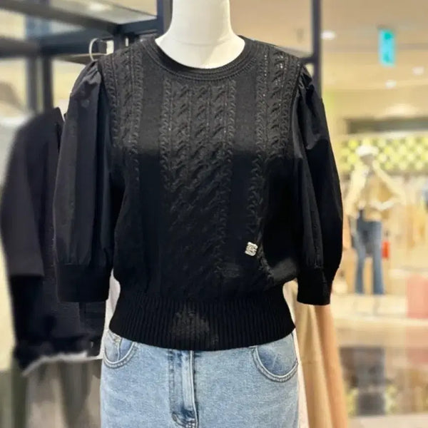 [BUNJANG] ZOOC Puff Sleeve Knit / ZOOC 주크 퍼프소매 니트 2024년제품