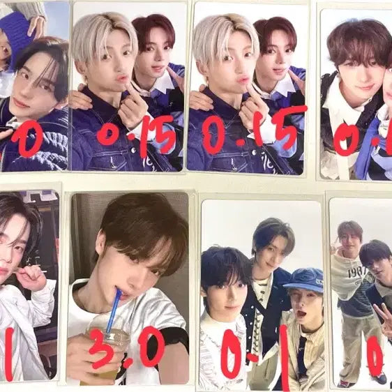 [BUNJANG] TWS Shiyu Dohoon Youngjae Hanjin Jihoon Kyoungmin Unit Yoongjaezz Bbangttos Photocard / 투어스 포카 양도 신유 도훈 영재 한진 지훈 경민 유닛 유도즈 빵또즈