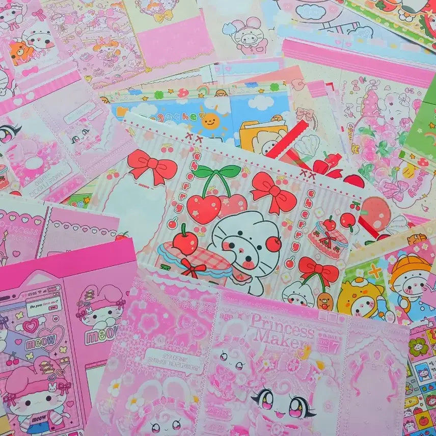 [BUNJANG] High-Quality Wrapping Paper Mix (A4 Size) / 무중복 올윰자 소장용 초고퀄 랩핑지 믹스 포용
