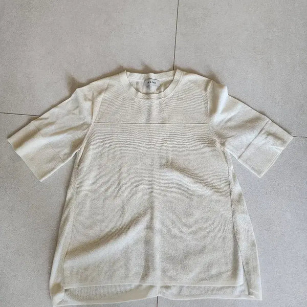 [BUNJANG] Mine Half-Sleeve Knit / 한섬의류 마인반팔니트