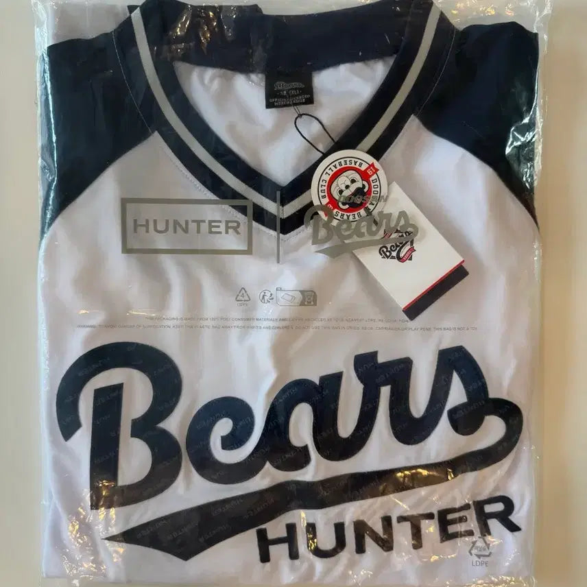 [BUNJANG] Doosan Bears Hunter Jersey XL (No Marking) / [새상품]두산 베어스 유니폼 헌터 노마킹 105 XL