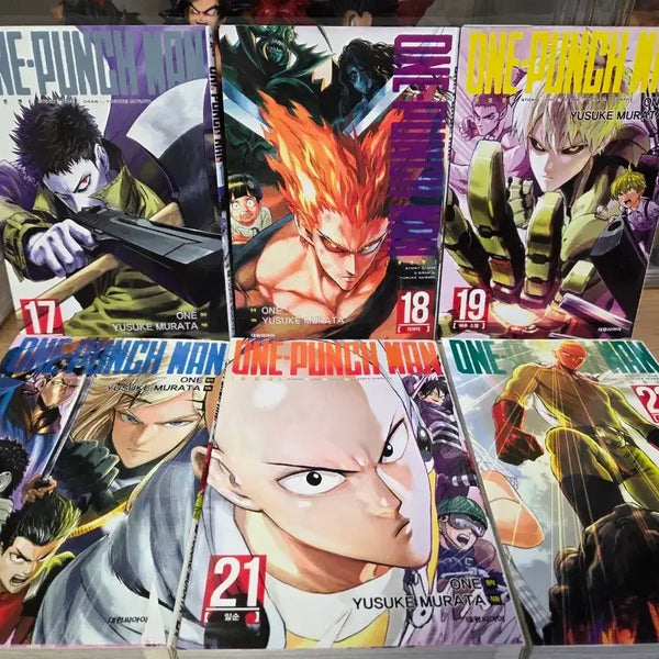 [BUNJANG] One-Punch Man Manga Volumes 17, 18, 19, 20, 21, 23 / 원펀맨 만화책 17, 18, 19, 20, 21, 23권
