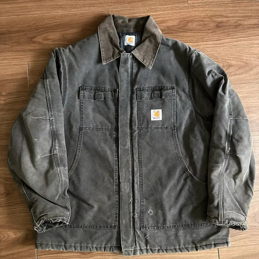 [BUNJANG] Vintage Carhartt 90s OG Work Jacket Traditional Duck Canvas / 90s OG 빈티지 칼하트 워크자켓 C03 트래디셔널 덕캔버스
