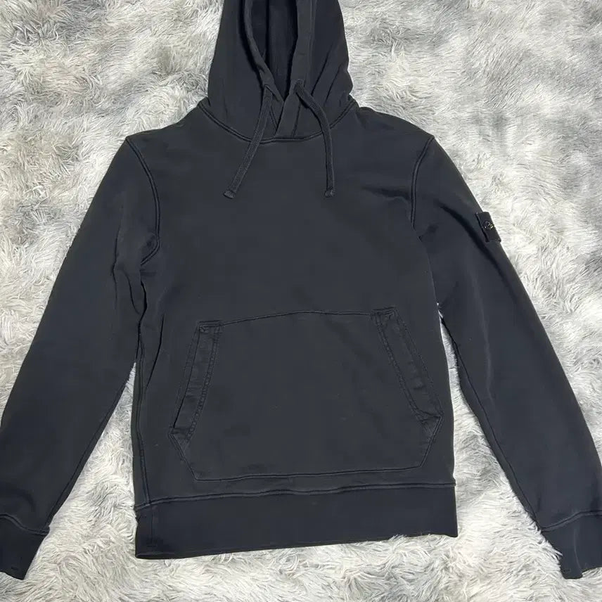 [BUNJANG] Stone Island 23FW Hoodie Black M / 23년식 스톤아일랜드 후드티 블랙 M