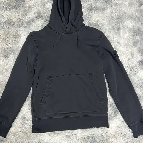 [BUNJANG] Stone Island 23FW Hoodie Black M / 23년식 스톤아일랜드 후드티 블랙 M